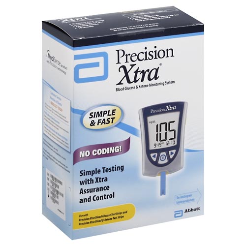Image for Precision Blood Glucose & Ketone Monitoring System,1ea from Jolley's Pharmacy Redwood