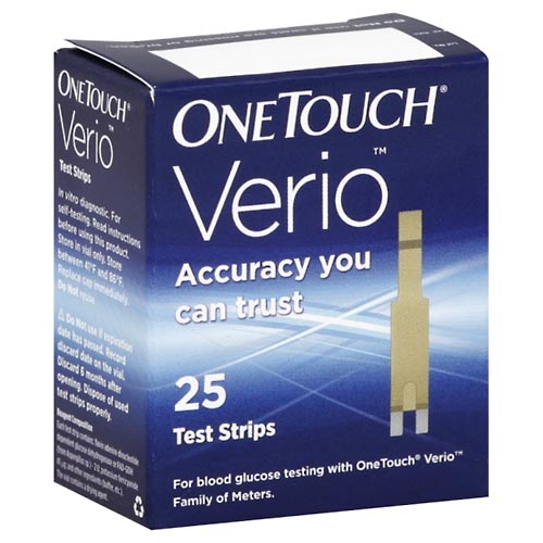 Image for One Touch Test Strips,25ea from Jolley's Pharmacy Redwood