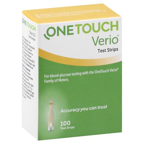 Image for Onetouch Test Strips,100ea from Jolley's Pharmacy Redwood