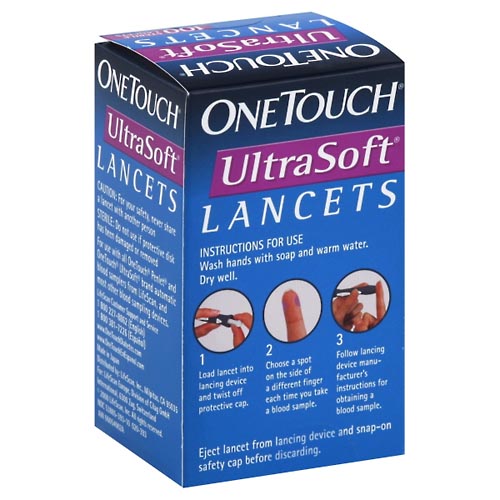 Image for One Touch Lancets,100ea from Jolley's Pharmacy Redwood