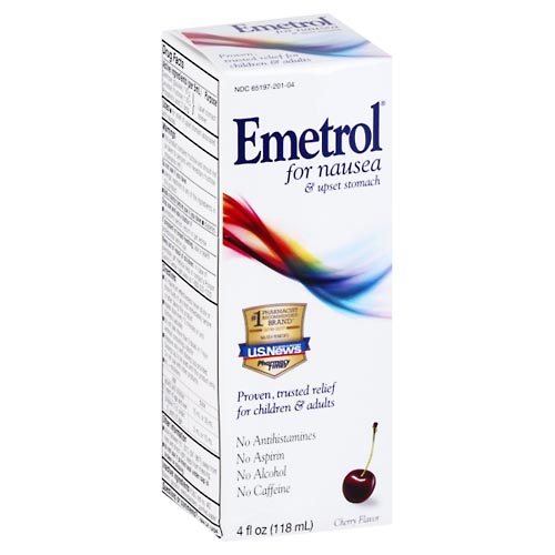 Image for Emetrol Nausea & Upset Stomach Relief, Cherry Flavor,4oz from Jolley's Pharmacy Redwood