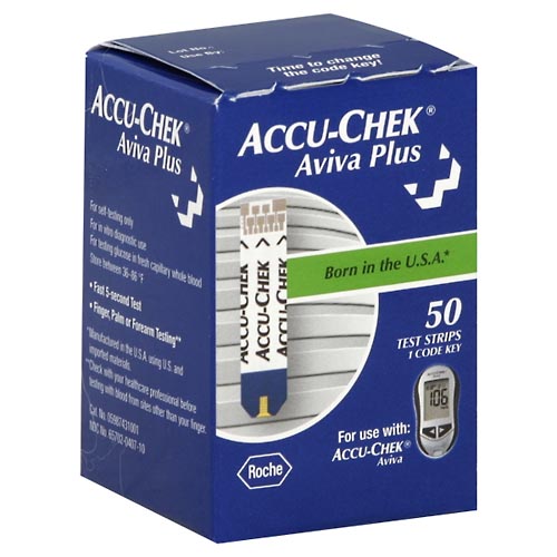Image for Accu Chek Test Strips,50ea from Jolley's Pharmacy Redwood